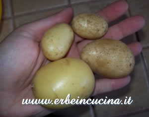 Raccolto patate