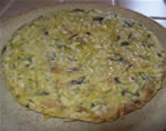 Frittata di riso e timo