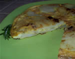 Tortilla di patate e rosmarino