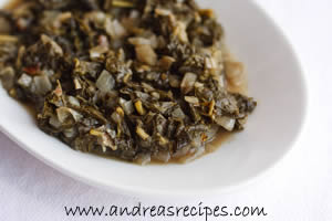 Tatsoi with Garam Masala