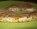 Grilled sword fish with herbs