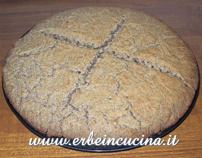 Pane di miglio al basilico