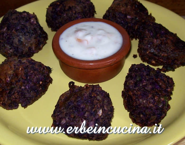 Kofta speziati con salsa allo yogurt