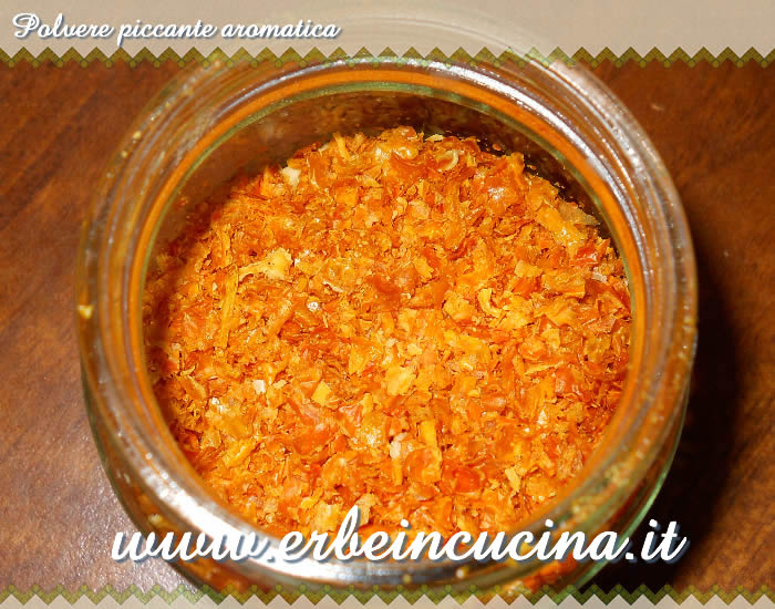 Polvere piccante aromatica