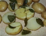 Patate novelle alla salvia