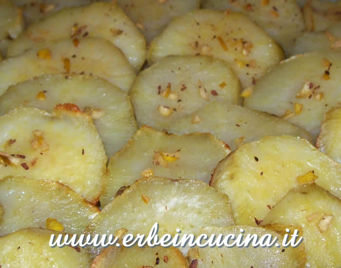 Patate dolci speziate e caramellate