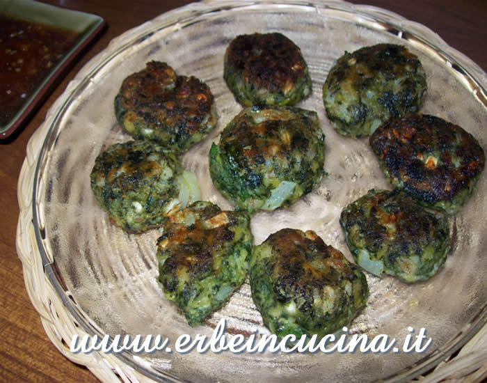 Polpette vegetariane di kamut e coriandolo