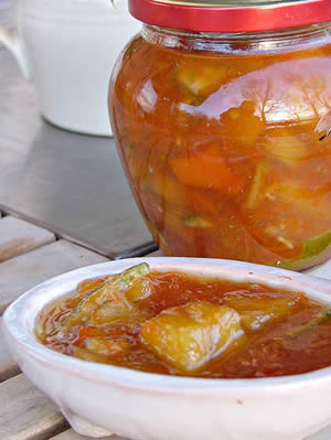 Pineapple, grapefruit and lime marmalade