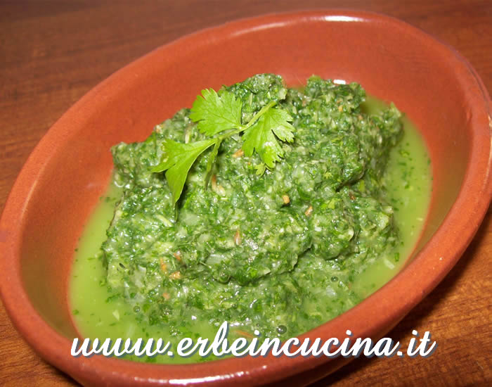 Chutney al coriandolo