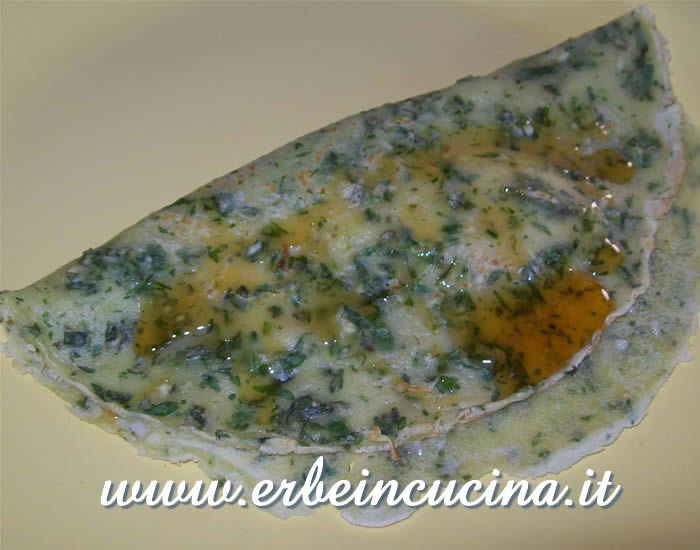 Stuffed Aromatic Herbs Crepes