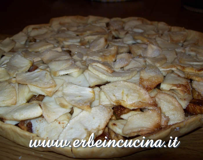 Crostata di mele e fichi