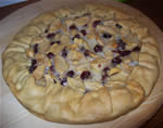 Torta di mele e cranberries