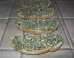 Bruschette alla salvia e menta