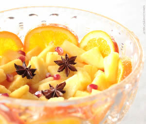 Citrus & Pineapple Salad with Star Anise