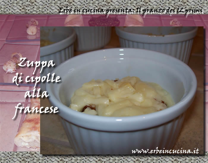 Zuppa di cipolle alla francese