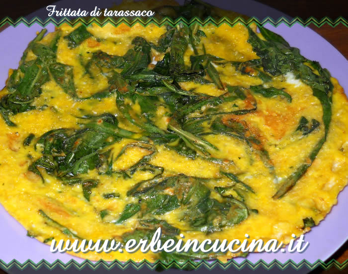 Frittata di tarassaco