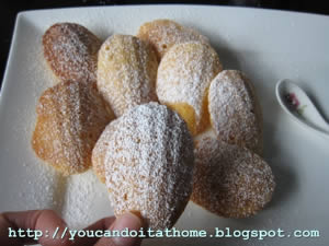 Lemon Madeleines