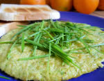 Frittatine di zucchine con erba stella