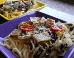 Pasta Norma con melanzane e pesto