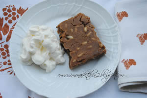 Castagnaccio - Chestnut cake