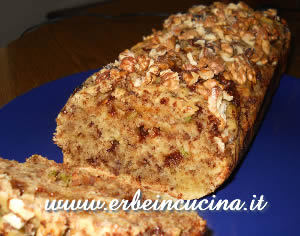 Chocolate and Ricotta Plumcake with Mint
