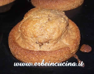 Muffin di cioccolato e menta