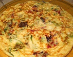 Frittata di erbe dal terrazzo