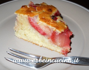 Torta di fragole alla lavanda