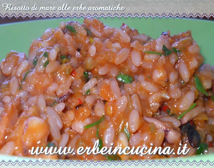 Risotto di mare alle erbe aromatiche