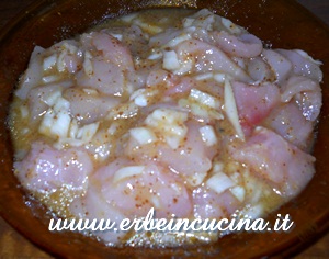 Marinated chicken