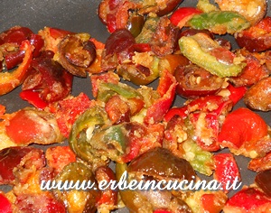 Fried peppers