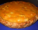 Crostata di rabarbaro e albicocche