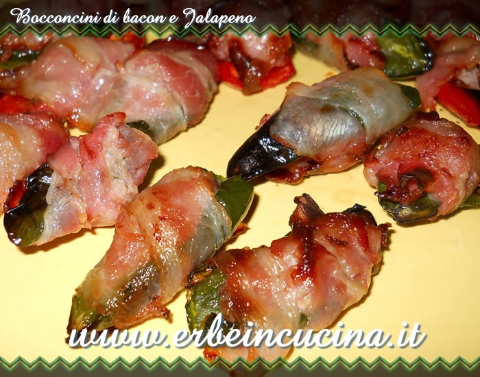 Bocconcini di bacon e Jalapeno