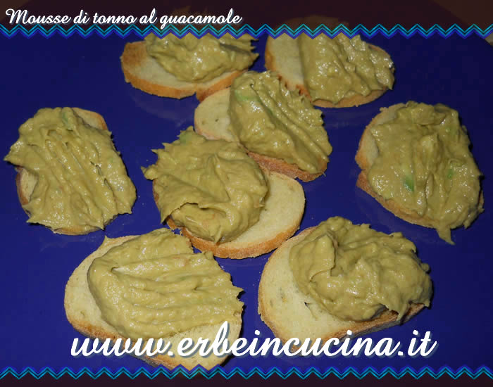 Mousse di tonno al guacamole