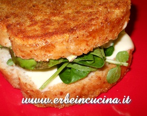 Avocado e crescione in carrozza