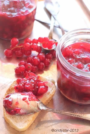 Confettura di ribes rosso