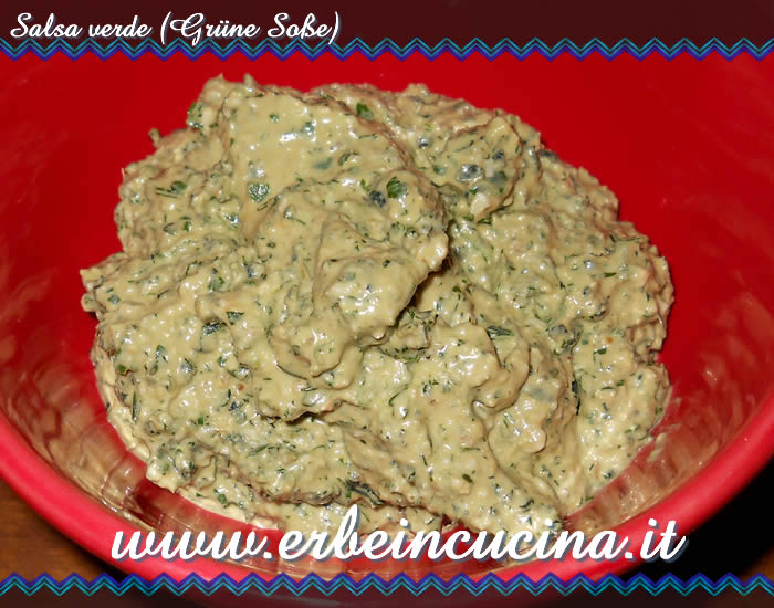 Salsa verde tedesca