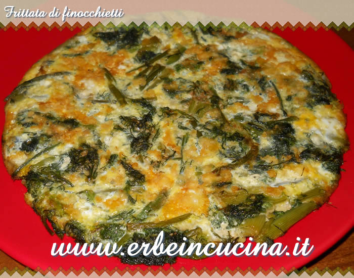 Frittata di finocchietti