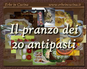 Il pranzo dei 20 antipasti